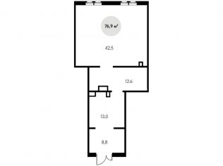 Продажа помещения свободного назначения 76.9 м²
