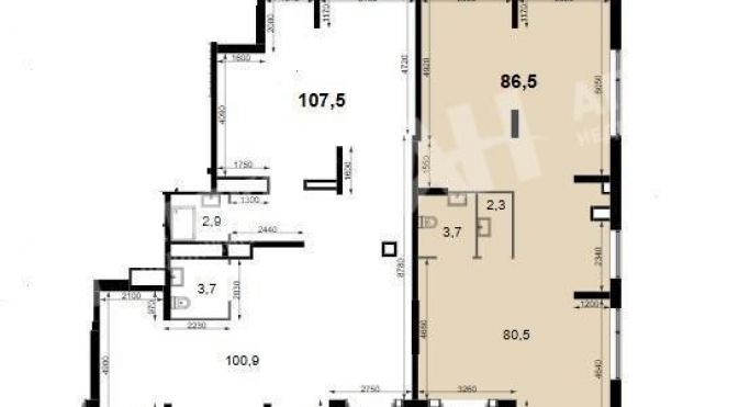 Продажа помещения свободного назначения 194 м², Олимпийская улица - фото 3