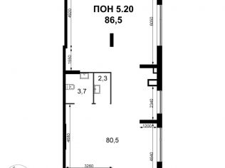 Продажа помещения свободного назначения 86.5 м²