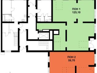 Продажа помещения свободного назначения 59.7 м²