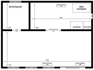 Аренда производственного помещения 1502 м²