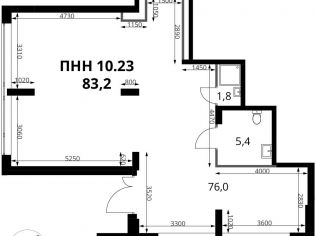 Продажа помещения свободного назначения 83.2 м²