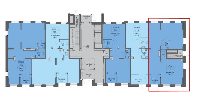 Аренда помещения свободного назначения 116 м² - фото 3