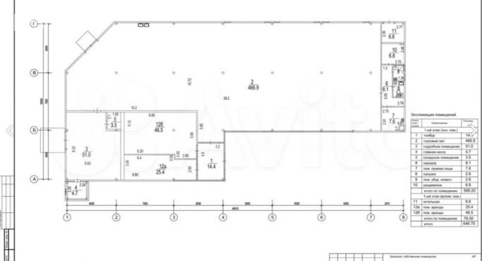 Аренда помещения свободного назначения 46.5 м² - фото 3