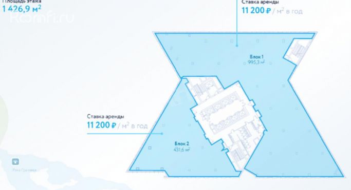 Аренда офиса 1527 м², Куркинское шоссе - фото 2