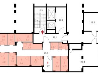 Продажа помещения свободного назначения 5.4 м²