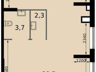 Продажа помещения свободного назначения 86.5 м²