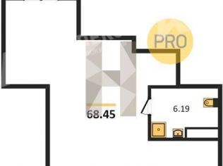 Продажа помещения свободного назначения 69 м²