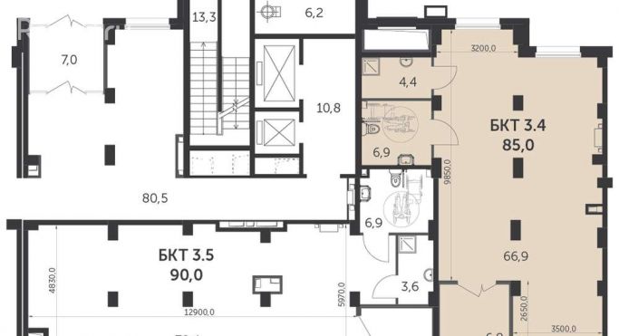 Продажа офиса 85 м², улица Полковника Романова - фото 2