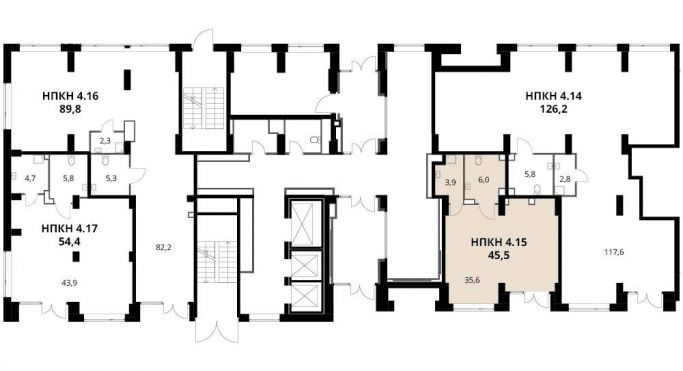 Продажа офиса 45.5 м² - фото 2