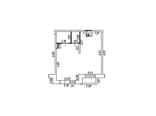 Аренда помещения свободного назначения 45.9 м²