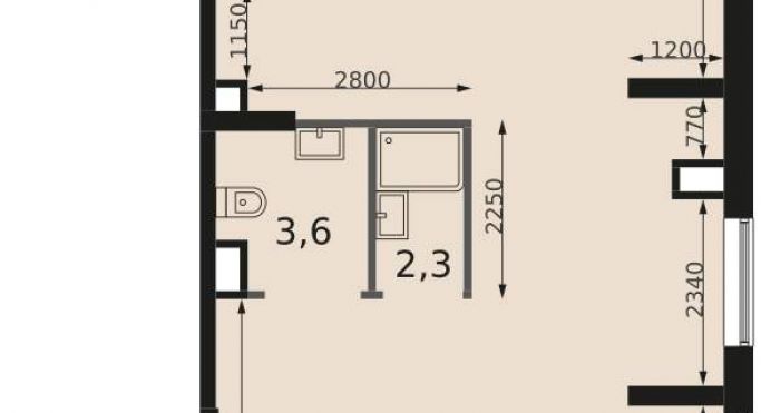 Продажа офиса 86.5 м² - фото 1