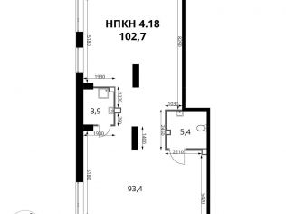 Продажа помещения свободного назначения 102.7 м²