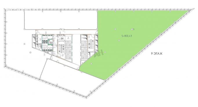 Аренда офиса 801 м², Заречная улица - фото 2