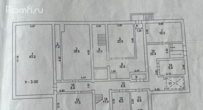 Аренда помещения свободного назначения 250 м², улица Гагарина - фото 2
