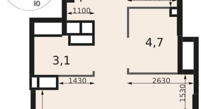 Продажа офиса 69.4 м² - фото 1