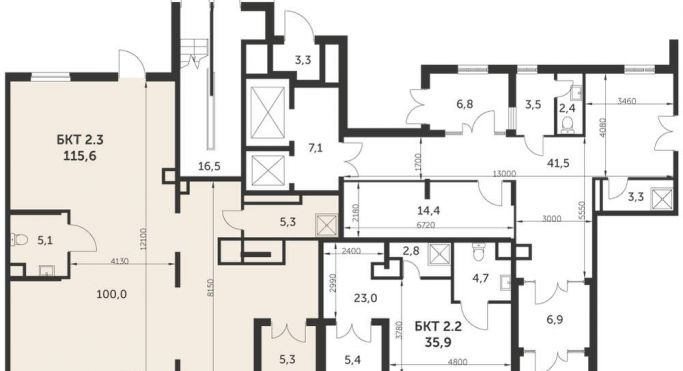 Продажа офиса 115.6 м², улица Полковника Романова - фото 2