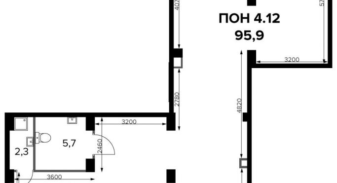 Продажа офиса 95.9 м² - фото 1