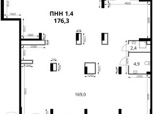 Продажа помещения свободного назначения 176.3 м²