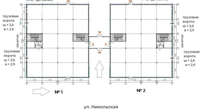 Аренда торгового помещения 750 м², Центральная улица - фото 1