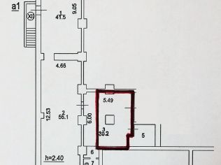 Аренда помещения свободного назначения 23.5 м²