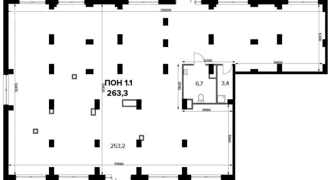 Продажа офиса 263.6 м² - фото 1