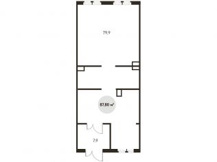 Продажа помещения свободного назначения 87.8 м²