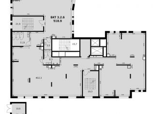 Продажа помещения свободного назначения 510.6 м²