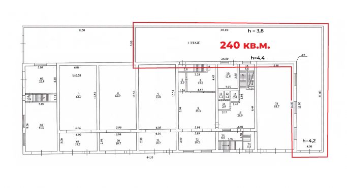 Аренда склада 240 м², Складская улица - фото 1