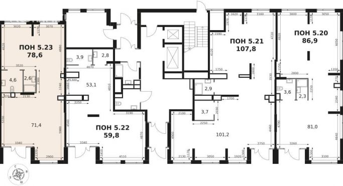 Продажа офиса 78.8 м² - фото 2