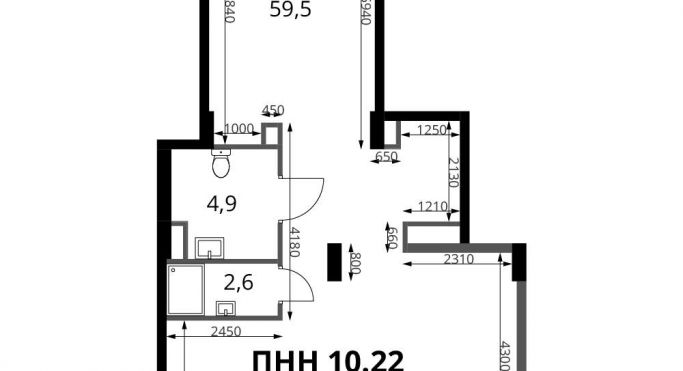 Продажа помещения свободного назначения 67 м², Комсомольская улица - фото 1