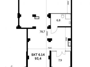 Продажа офиса 93.8 м²