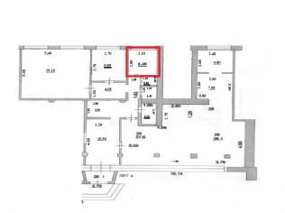 Аренда торгового помещения 6 м²