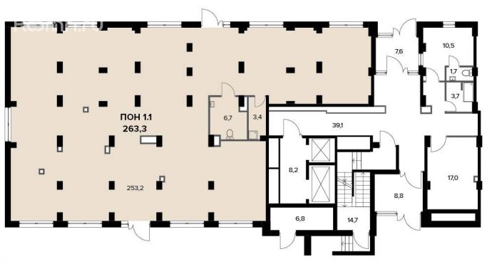 Продажа офиса 263.6 м² - фото 2