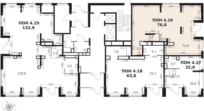 Продажа офиса 75.9 м² - фото 2
