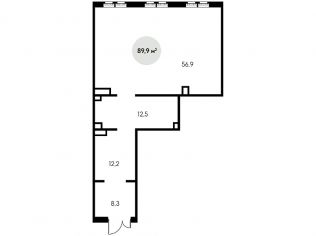 Продажа помещения свободного назначения 89.9 м²