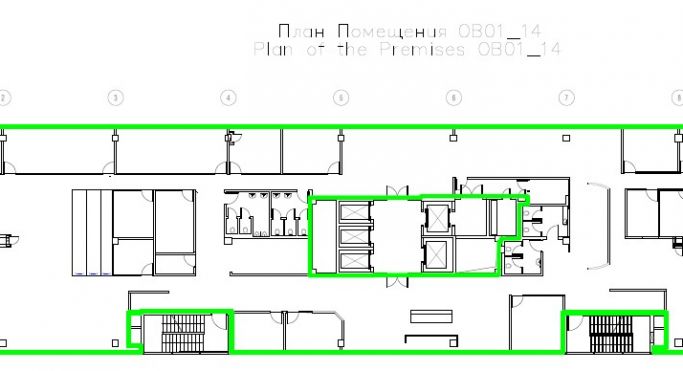 Аренда офиса 1399.8 м², Ленинградская улица - фото 1