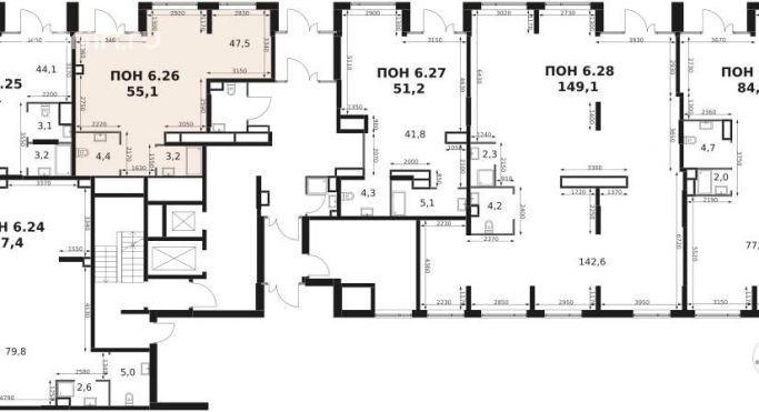 Продажа офиса 55.2 м² - фото 2