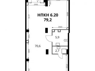 Продажа помещения свободного назначения 79.2 м²