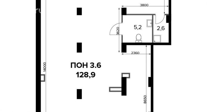 Продажа офиса 127.1 м², Нагорная улица - фото 1