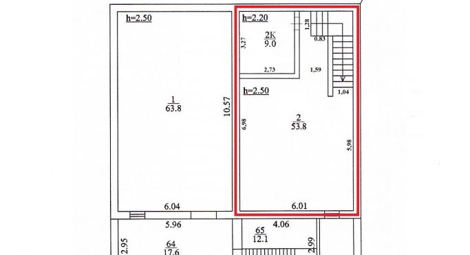 Аренда склада 62.8 м², Складская улица - фото 1