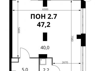 Продажа помещения свободного назначения 47.1 м²