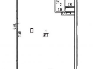 Аренда помещения свободного назначения 90 м²