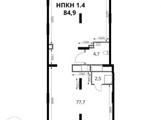 Продажа помещения свободного назначения 84.9 м²