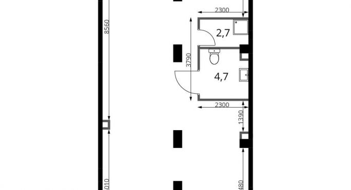 Продажа офиса 88.6 м², Парковая улица - фото 1