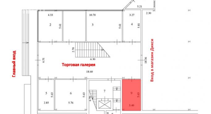 Продажа торгового помещения 19.6 м², Красногорский бульвар - фото 1