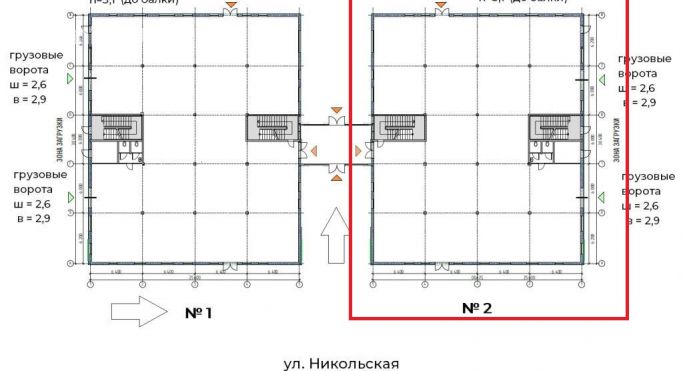 Аренда торгового помещения 1500 м², Центральная улица - фото 2