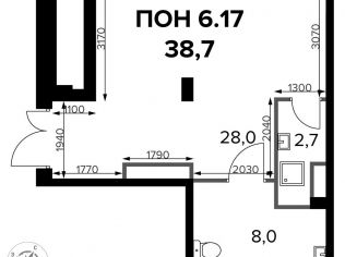 Продажа помещения свободного назначения 38.7 м²