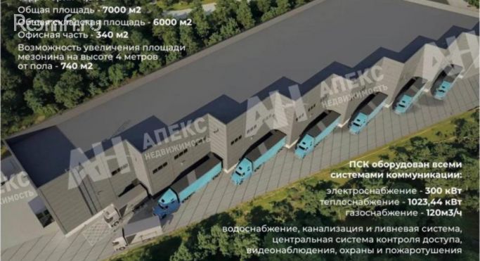 Аренда производственного помещения 1556 м² - фото 2