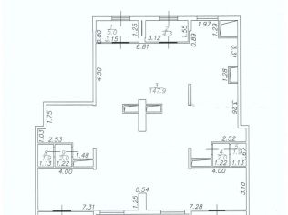 Аренда помещения свободного назначения 178.8 м²
